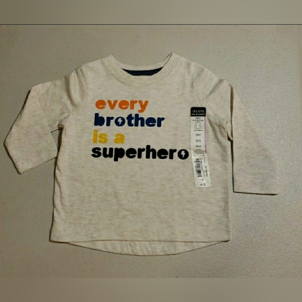 Boy's long sleeve shirt *NWT* Size 9M